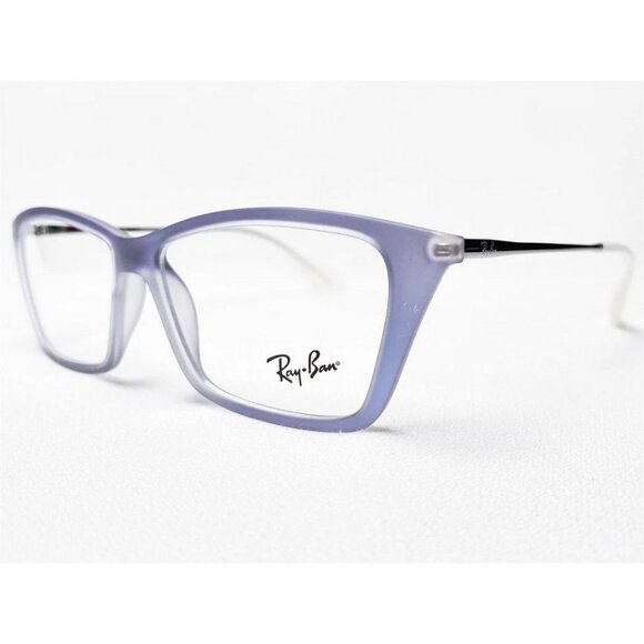 RAYBAN Men Eyeglasses RX7022-5496 Light Blue 52-14-140